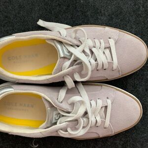 Cole Haan Pinkish Leather Tennis Shoes